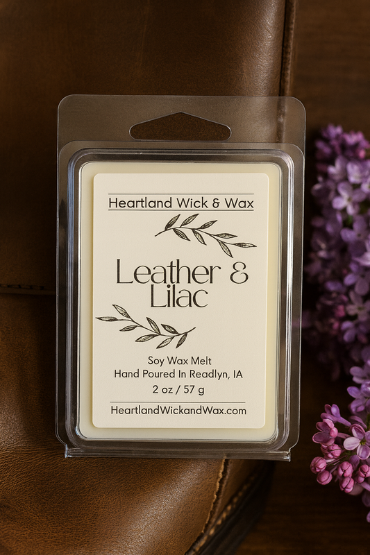 Leather & Lilac Wax Melt