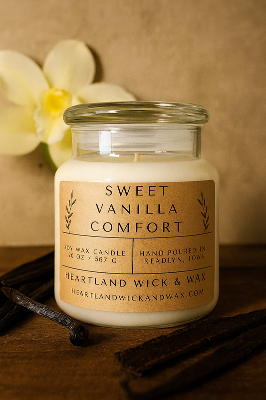 Sweet Vanilla Comfort Candle