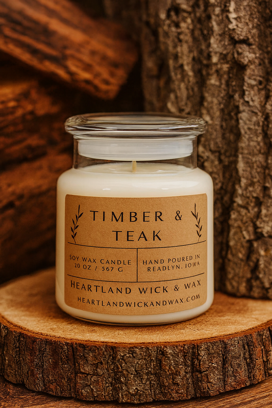 Timber & Teak Candle