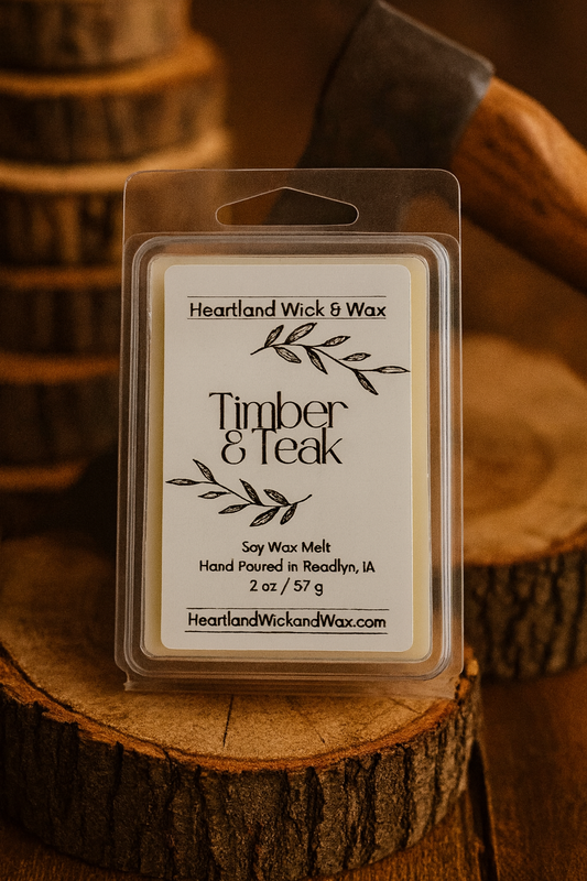 Timber & Teak Wax Melt